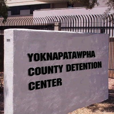 Exterior of the Yoknapatawpha County Detention Center